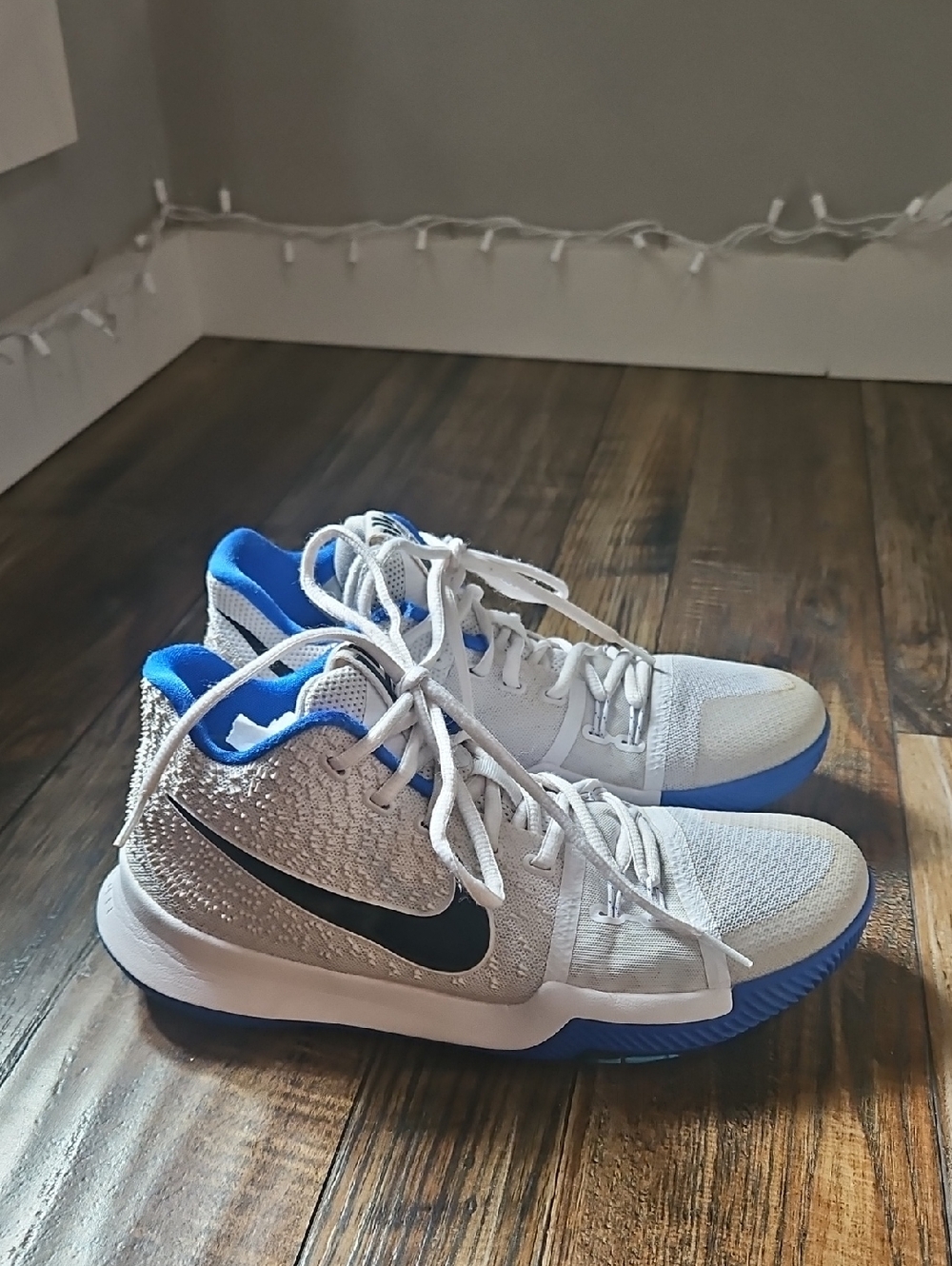 Nike Kyrie‎ 3 Kobalt Blue/  White  High-Top Basketball Sneakers